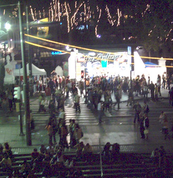 crowds