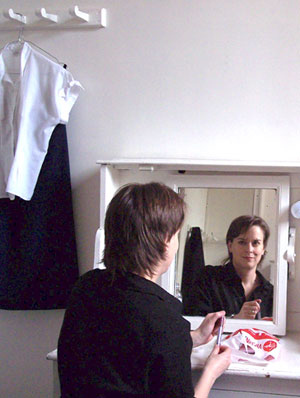 dressing room